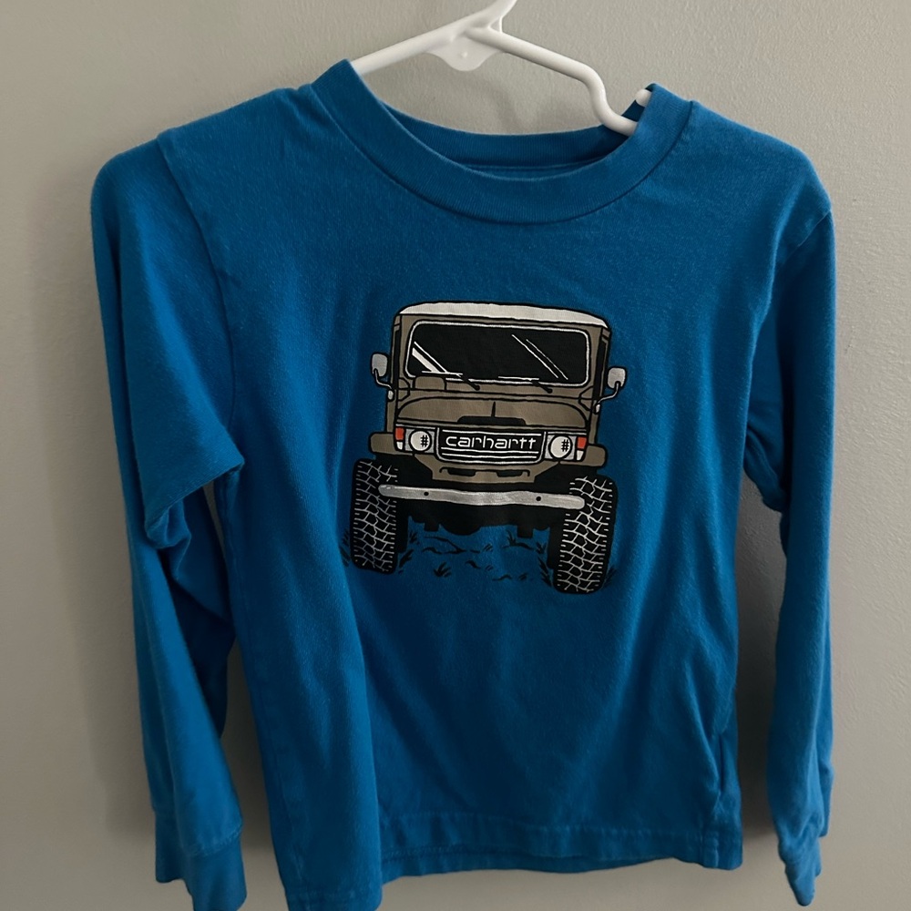 Carhartt Blue Long Sleeve Tee